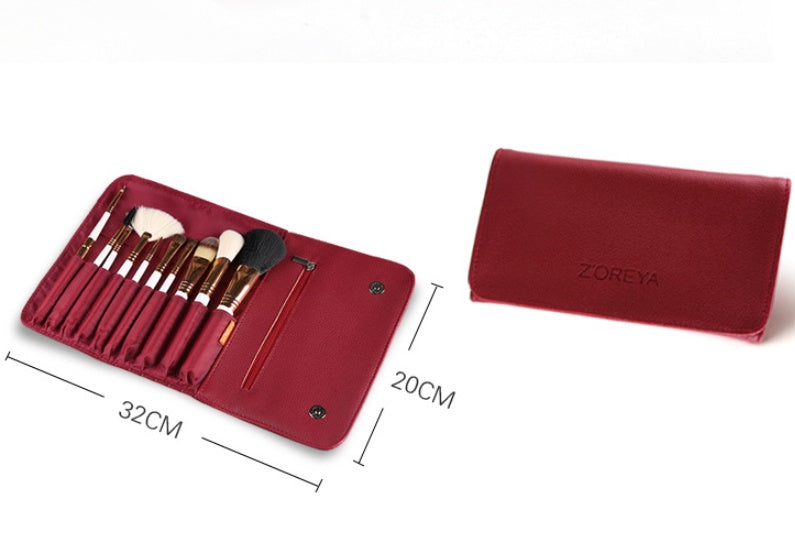 Portable Makeup Brush Set