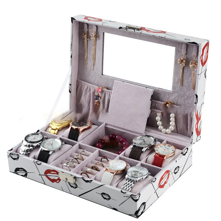 DIY transparent Vanity Case for Accessories