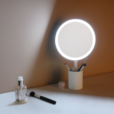 Makeup mirror storage box with Lights
