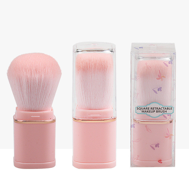 Retractable Lipstick Makeup Brush