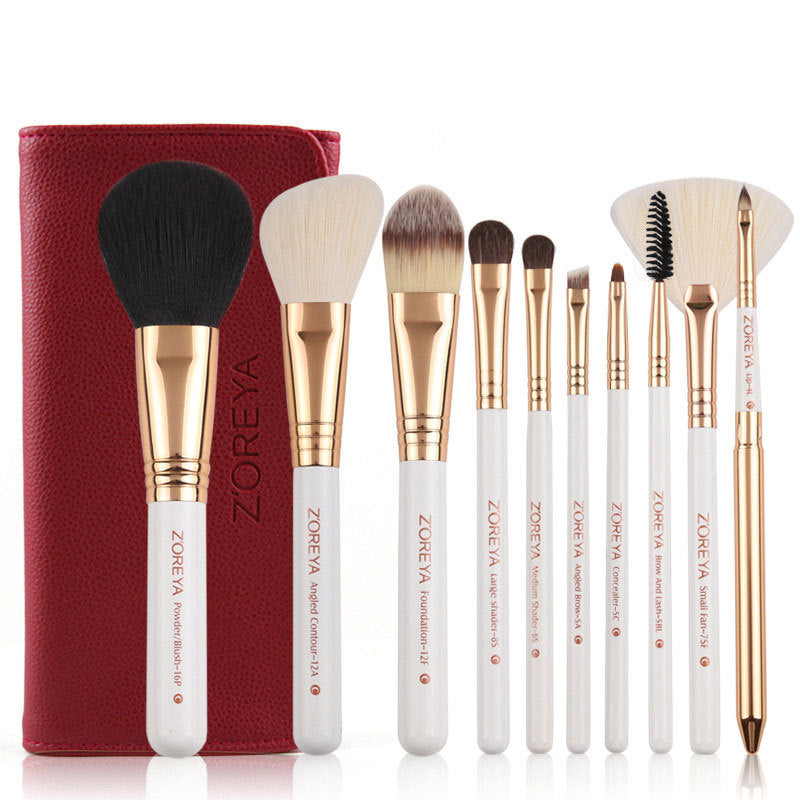 Portable Makeup Brush Set