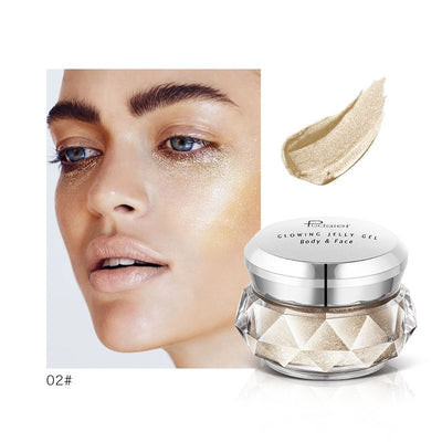 Face Highlighter Jelly Gel For All Skin Tones