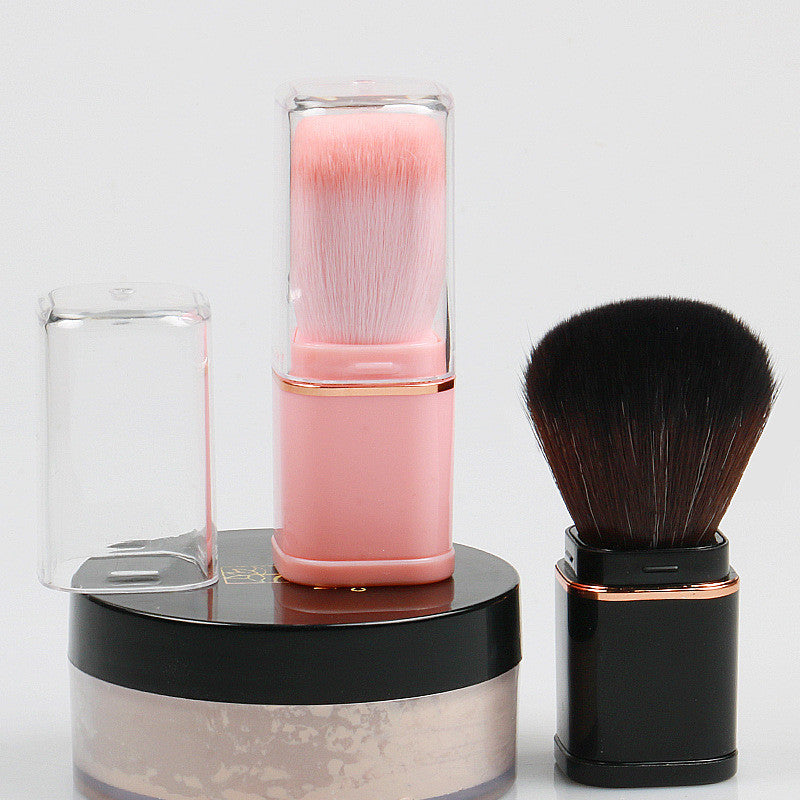 Retractable Lipstick Makeup Brush