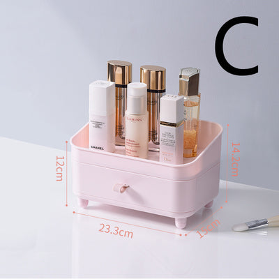 Transparent Makeup Portable Drawer Separation Storage Box