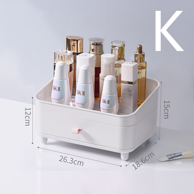 Transparent Makeup Portable Drawer Separation Storage Box