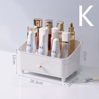 Transparent Makeup Portable Drawer Separation Storage Box
