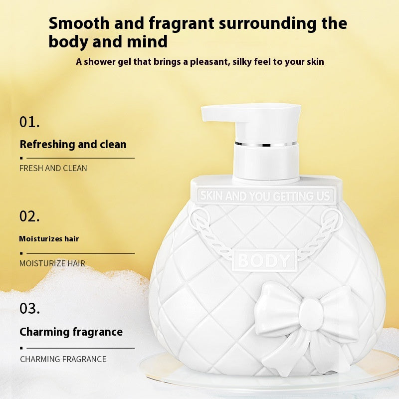 Fragrance Soft Shampoo Deep Cleansing Shampoo Improve Frizzy Hair Delicate Shower Gel