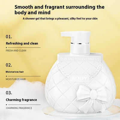 Fragrance Soft Shampoo Deep Cleansing Shampoo Improve Frizzy Hair Delicate Shower Gel