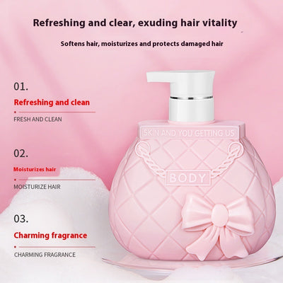 Fragrance Soft Shampoo Deep Cleansing Shampoo Improve Frizzy Hair Delicate Shower Gel