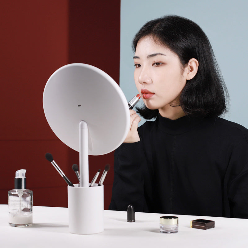 Makeup mirror storage box with Lights