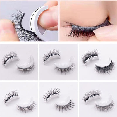 Reusable Glue-free Eye Lashes With Natural Curls