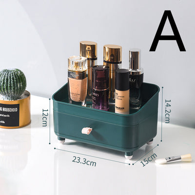 Transparent Makeup Portable Drawer Separation Storage Box