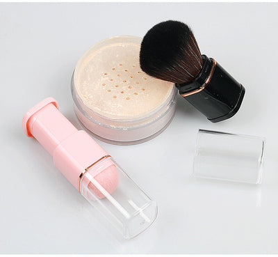 Retractable Lipstick Makeup Brush