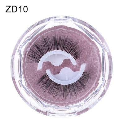 Reusable Glue-free Eye Lashes With Natural Curls