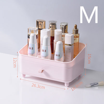 Transparent Makeup Portable Drawer Separation Storage Box