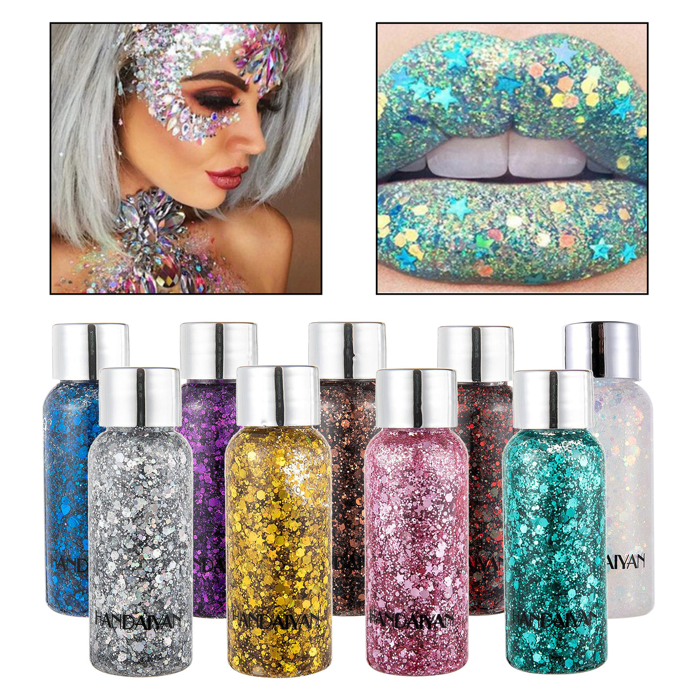Glitter Gel Art Festival Decoration Party Tool