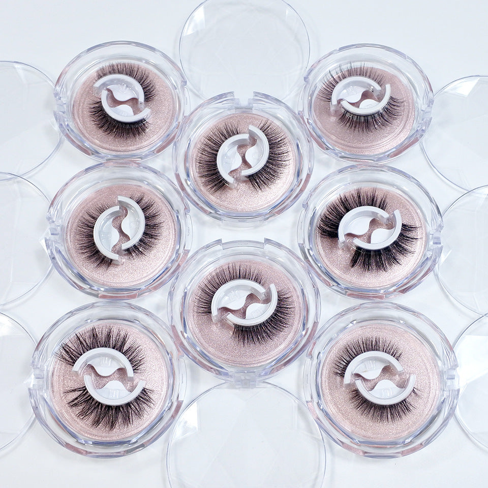 Reusable Glue-free Eye Lashes With Natural Curls