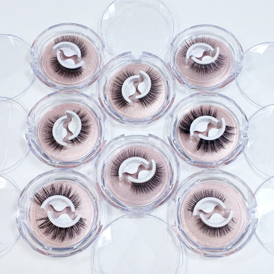Reusable Glue-free Eye Lashes With Natural Curls